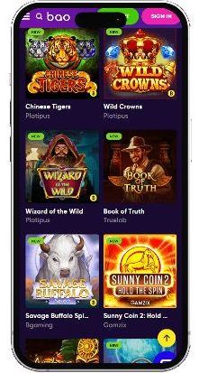 Bao Casino Mobile App